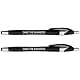 Save the Sloths - Endangered Animals - Stylus with Retractable Black Ink Ball Point Pen 2-in-1 Combo Works On Any Touch Screen Device - 2 Pack - Pink