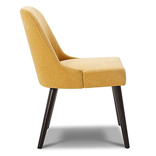 CHITA MidCentury Modern Dining Chair, Upholstered Fabric Accent Chair