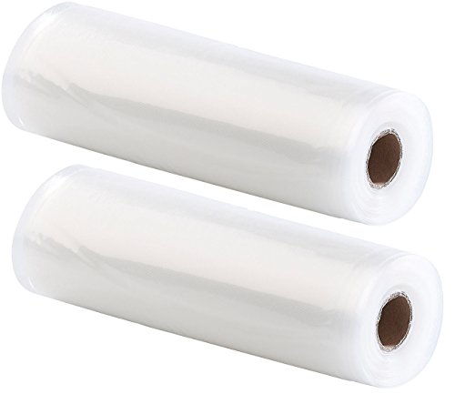 Rosenstein & Söhne 2er-Set Folienrollen, je 22 x 500 cm, für Balken-Vakuumierer