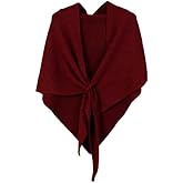Shawls Wraps Women Triangle Sweater Scarf Warm Wool Blend Pashmina Cape Cold Weather Neck Warmer Winter Fall Accessory