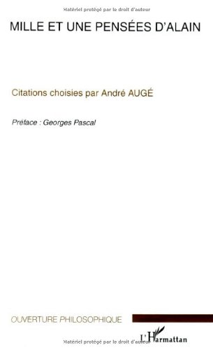 Mille et une pensées d'Alain