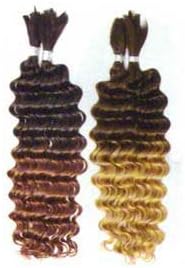 Sensationnel Premium Too Deep Wave Curly 100% Human Hair BULK For Braids 18 Inch - (2 Darkest Brown)
