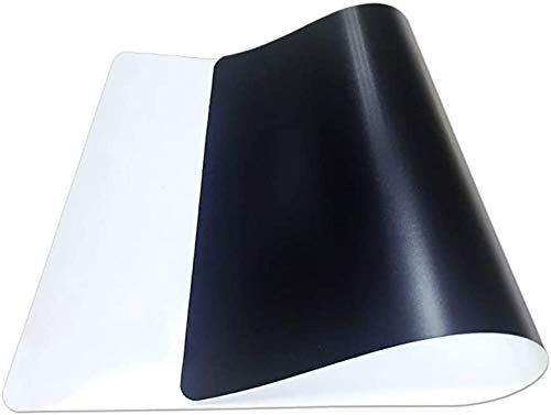 GuguleMagnetic Fridge Dry Erase Whiteboard,Family Message Board Office Memo NEW A3 Rounded Corners