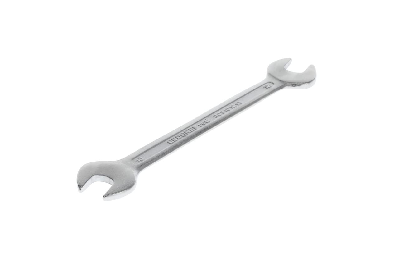 GEDORE red Double open-end spanner, SW 12+13 mm, Metric, Spanner, Open-end spanner, 172 mm long, R05101213