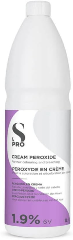 S-PRO Cream Peroxide 1.9% 6V 1L Salon Services