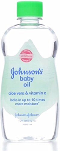 J&J Baby Oil Aloe Size 14z Johnson'S Baby Oil With Aloe Vera & Vitamin E