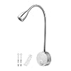 OSALADI Led-leeslamp, minimalistisch nachtkastje, wandlamp, flexibele zwanenhals, boekenverlichting voor slaapkamer…