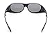Folding HD Day Night Driving Glasses Fit Over Sunglasses for Men & Women and Blue Light Blocking Glasses (Matt black, Classic grey (polarized))