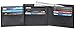 Toughergun RFID Blocking Trifold Bifold Mens Wallet 18 Slots Extra Capacity (napa black)
