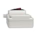 Tripp Lite 4 Outlet Surge Protector Power Strip, 4ft Cord, 1,000 Insurance (TLP404)