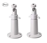 2-Pack Security Camera Metal Wall/Ceiling Mount, Adjustable Indoor/Outdoor Mount for Arlo, Arlo Pro, CCTV Camera and Other Compatible Models (White)