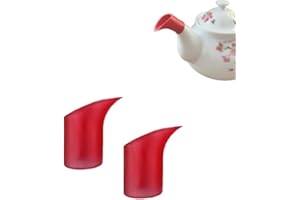 2pcs Teapot Coffeepot Spout Cover Sleeve Leak-Proof Drip-Proof Silicone Spout Pourer