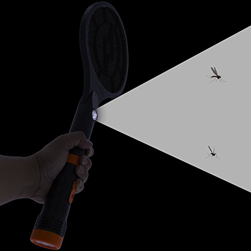 image for Koramzi F-12 Electric Mosquito Swatter/Bug Zapper with Rechargeable Ba