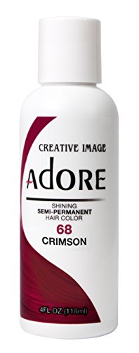 Adore Semi-Permanent Haircolor #068 Crimson 4 Ounce (118ml)