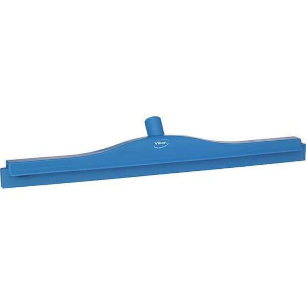 Vikan Squeegee,Ultra Hygiene,Dbl Blade,24",PP/RB,BL, 7714, Blue