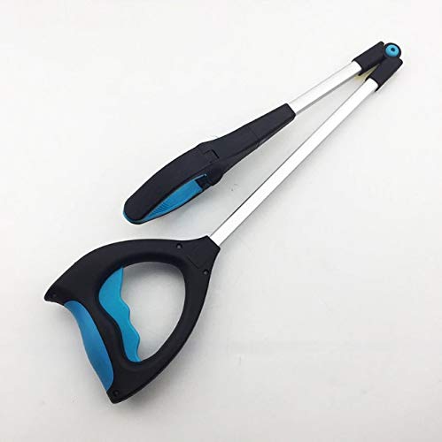 Senioren,Müllgreifer,Müll-Clip,Büro,Wohnmobile,Faltbare Lange Müllklemmen Grab Pick Up Tool Gebogener Griff Design…