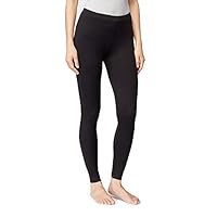 32 DEGREES Womens Lightweight Baselayer Legging, Black, Size Large