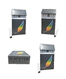 BILLY 55 Black Tea Menthol Herbal Cigarettes, 4 pack sampler -Non Tobacco - Non Nicotine Cigarette Alternatives - (All Menthol flavor)