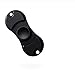 Fidget Spinner EDC Hand Spinner Spin Aluminum Custom Fidget Toys (Black)