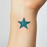 Stargazer Semi-Permanent Vegan Tattoo Pen - 9 Hour Blue Skin Art Fine Line Nib view 3