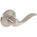 Kwikset Tustin Interior Passage Door Handle, Lever For Closet and Hallway Doors, Reversible Non-Locking Handle Lever, Venetian Bronze, with Microban Protection