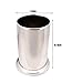 KINGSUPER Stainless Steel Drinking Straw Holder Organizer Spoons Forks Chopsticks Storage(6.7