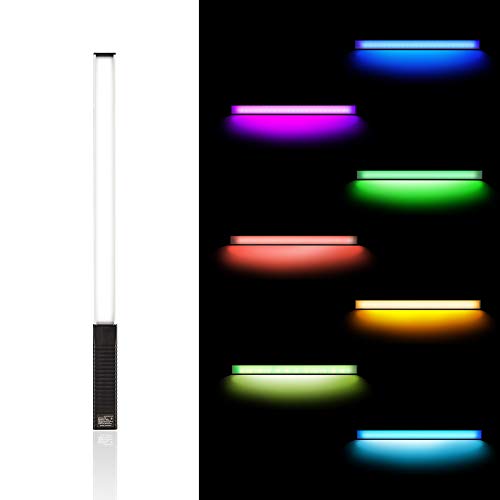 YOUKOYI-Q508A-Handheld-Light-RGB-Photography-Portable-LED-Video-Light-Wand-with-Remote-Control-USB-Rechargeable-1000-Lumen-12-Brightness-Levels-and-8-Colors-Temperatures