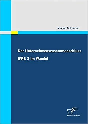 Amazoncom Der Unternehmenszusammenschluss Ifrs 3 Im - 