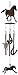Sunset Vista Designs Horsing Around Horse Wind Chime, Medium