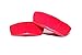 Velor Replacement Ear Pads for HyperX Cloud & Alpha, ATH M50X, Steelseries Arctis, Logitech G Pro & More Headphones, Soft Velour, Memory Foam & Long Lasting Earpads by Brainwavz - Red