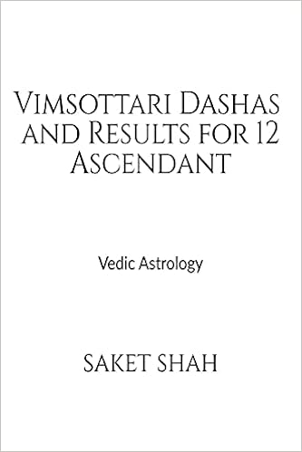 Amazon In Buy Vimsottari Dashas And Results For 12 Ascendant Vedic Astrology Book Online At Low Prices In India Vimsottari Dashas And Results For 12 Ascendant Vedic Astrology Reviews Ratings