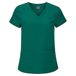 Natural Uniforms Women's Cool Stretch V-Neck Top