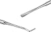 Ingrown Toenail Lifter - 100% Stainless Steel - Double Sided Perfect for Home & Salon Use - by Utopia Care