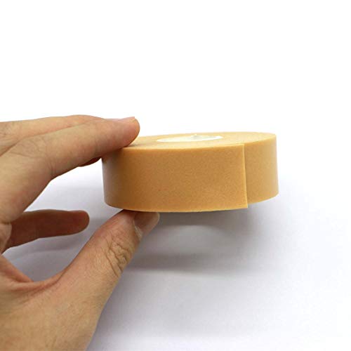 DRADUO Foot Care Sticker, Heel Tape Heel Grips Protector, Waterproof Adhesive Foam Blister Tape to Prevent Blister Chafing and Friction, 1 Roll 195 Inches Long
