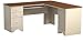 Sauder Harbor View Computer Desk, Antiqued White finish