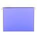 Smead Standard Hanging File Folders, 25 Count, Lavender, 1/5-Cut Adjustable Tabs, Letter Size (64064)