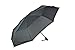 LifeTek Travel Pro Black Automatic Compact Folding 9-Rib Wind Resistant Umbrella