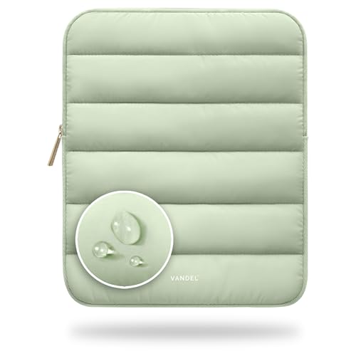 Vandel Original Puffy iPad-Hülle für 9-11 Zoll (22,9–27,9 cm) Tablets, iPad-Hülle für Damen und Herren, niedliche Tasche für iPad und iPad Air, Grün