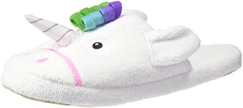 Yikes Twins Adult Slippers - Unicorn (Fits women shoe 7-10)