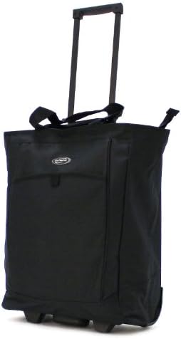 Olympia Luggage Rolling Shopper Tote,Black,One Size 1 Olympia Luggage Rolling Shopper Tote,Black,One Size