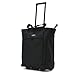 Olympia U.S.A. Fashionista Rolling Carry-on Luggage Tote, Damask Black