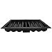 Yuanhe Plastic Poker,Blackjack,Casino Table Dealer chip Tray with 2 Card Slots,350-chip Capacity