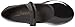 Dance Class Girls Molly Jane Tap Shoe Mary Flat, Black Patent, 9.5 Toddler