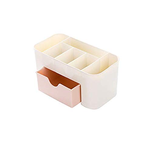 Plastic Storage Box Makeup Organizer Case Drawers Cosmetic Display