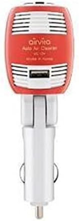 Airvita Car wireless Air Stick CigarJack Aip Purifier USB 180°Adjustable Angle (Red)