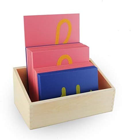 Lettres Rugueuses Cursives Francaise Montessori Amazon Fr Bebes Puericulture