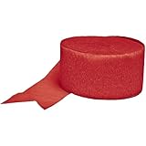 Solid Roll Streamer - 81’ | Textured Crepe Paper