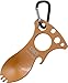 CRKT Eat'N Tool Outdoor Spork Multitool: Durable and Lightweight Metal Multi-Tool for Camping, Hiking, Backpacking and Outdoors Activities, Orange 9100TC