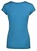 Milk Nursingwear Cowl Neck Nursing Top in Short Sleeves-L-Blue