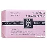 Apivita Natural Soap With Rose & Black Pepper 125g/4.41oz